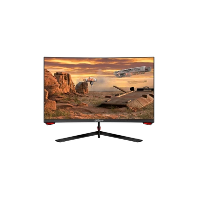 Dahua Monitor 27" - LM27-E230C (VA; 16:9; 1920x1080; 1ms; 180Hz; 250cd; HDMIx2; DP; Audio; Ívelt)