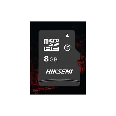 Hikvision HIKSEMI MicroSD kártya - NEO 8GB microSDHC™, Class 10 and UHS-I, TLC  + Adapter