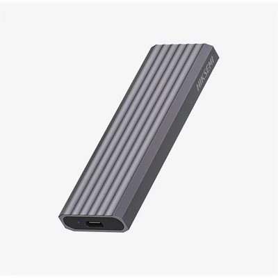 Hikvision HIKSEMI Külső ház M.2 - USB3.2, Type-C, Alumínium, Ezüst