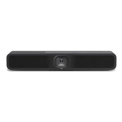 Logitech Webkamera - MeetUp 2 (3840x2160 képpont, 120°-os látótér, mikrofon, 4K Ultra HD, fekete)