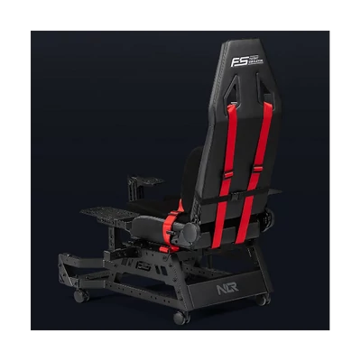 Next Level Racing Szimulátor cockpit - Flight Seat Pro Boeing Military Edition (ülés; tartó konzolok)