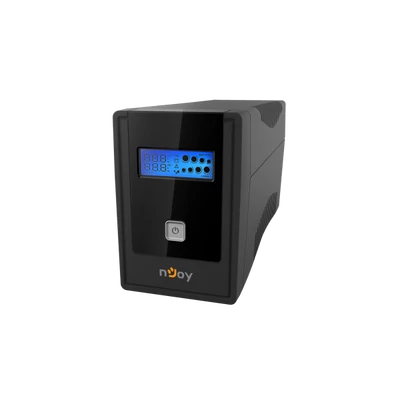 NJOY Szünetmentes  650VA - Cadu 650 (2 Schuko, line-interaktív, USB menedzsment, RJ11/45 vonalvédelem(1Gb/s), fekete)