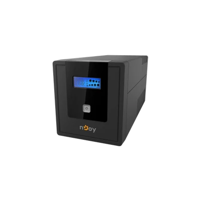 NJOY Szünetmentes  1000VA - Cadu 1000 (2 Schuko, line-interaktív, USB menedzsment, RJ11/45 vonalvédelem(1Gb/s), fekete)