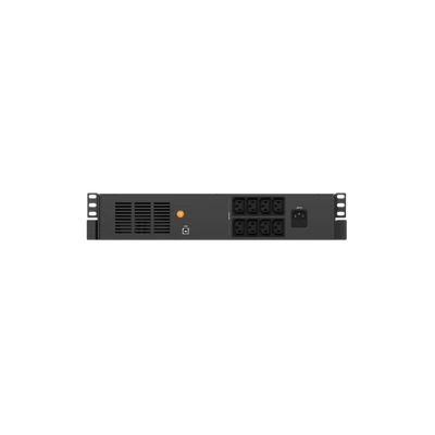 NJOY Szünetmentes 1000VA - Code 1000 (8 IEC C13, line-interaktív, USB menedzsment, szoftver, LCD kijelző, 2U rack)