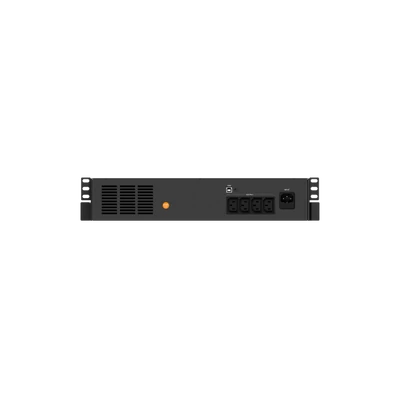 NJOY Szünetmentes 800VA - Code 800 (4 IEC C13, line-interaktív, USB menedzsment, szoftver, LCD kijelző, 2U rack)