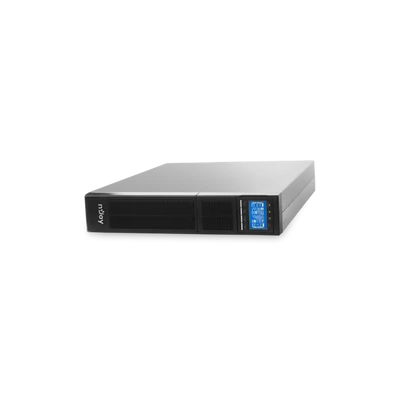NJOY Szünetmentes 6000VA - Balder 6000 (On-line, RS232, USB, szoftver, LCD kijelző 2U rack)