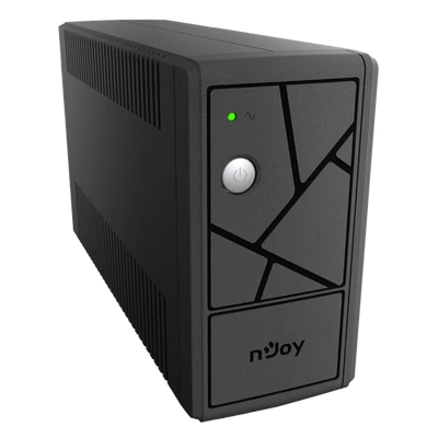 NJOY Szünetmentes  800VA - Keen 800 (2 Schuko, line-interaktív, fekete)