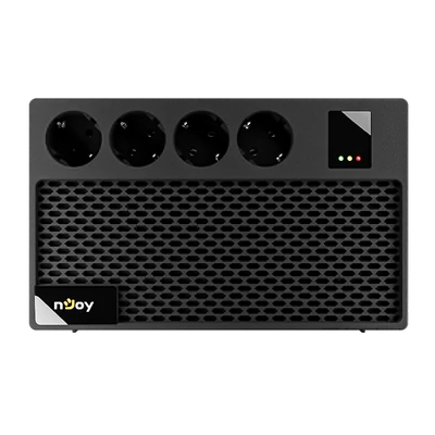 NJOY Szünetmentes  650VA - Renton 650 (4 Schuko kimenet, line-interaktív, fekete)