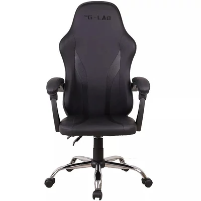 The G-Lab Gamer szék - KS NEON BLACK (fekete; állítható magasság; áll. kartámasz)