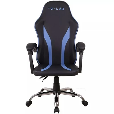 The G-Lab Gamer szék - KS NEON BLUE (kék; állítható magasság; áll. kartámasz)