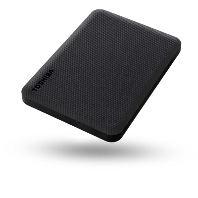 Toshiba Külső HDD 2.5" - 2TB Canvio Advance Fekete (USB3.0; ~5Gbps; NTFS/HFS+; Mac kompatibilis)