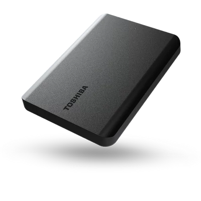 Toshiba Külső HDD 2.5" - 1TB Canvio Basics Fekete (USB3.0; ~5Gbps; NTFS/HFS+; matt)