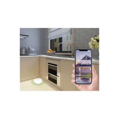Woox Smart Zigbee Vízszivárgás Érzékelő - R7050 (1xCR2032, Zigbee 3.0, beltéri)