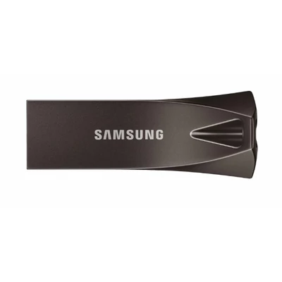 SAMSUNG Pendrive 128GB, Bar PLUS, Titán Szürke