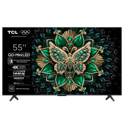 TCL 55" 55C6K QD-MiniLED 139cm 4K Google TV