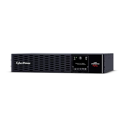 CYBERPOWER UPS PR1000ERT2U (10xIEC C13) 1000VA 1000W 230V RACK szünetmentes tápegység + USB LINE-INTERAKTÍV