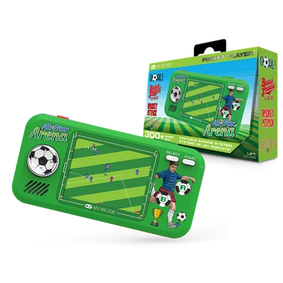 MY ARCADE Játékkonzol All-Star Arena 300+ Pocket Player Hordozható, DGUNL-4128