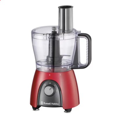 RUSSEL HOBBS DESIRE 27110-56/RH Desire Red konyhai robotgép, többfunkciós, rozsdamentes acél pengék, piros