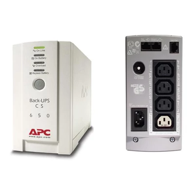 APC BK650EI Back-UPS CS 650VA UPS szünetmentes tápegység