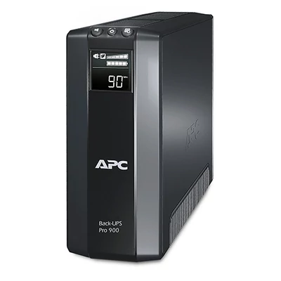 APC BR900G-GR Power-Saving Back-UPS Pro 900 LCD 900VA UPS szünetmentes tápegység