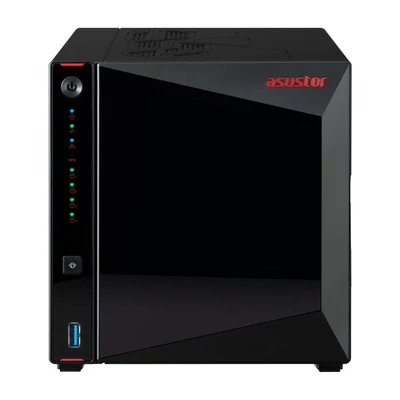 Asustor NAS AS5404T (4GB) (4xHDD + 4xM.2 SSD) hálózati tárolóegység (NAS)
