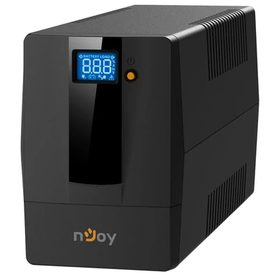 Njoy PWUP-LI080H1-AZ01B Horus Plus 800 LCD 800VA UPS szünetmentes tápegység