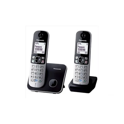 Panasonic KX-TG6812PDB DUO DECT Black telefon
