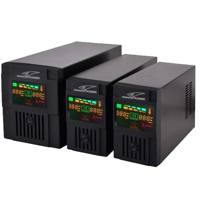Pannon Power ST1200VA LCD 1200VA USB UPS szünetmentes tápegység
