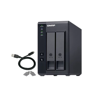QNAP NAS TR-002 (2xHDD) Bővítőegység hálózati tárolóegység (NAS)