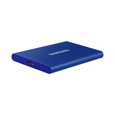 Samsung 2TB USB3.2/USB Type-C T7 Indigo Blue külső SSD