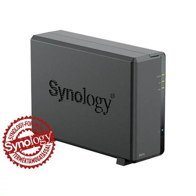 Synology NAS DS124 (1GB) (1xHDD) hálózati tárolóegység (NAS)