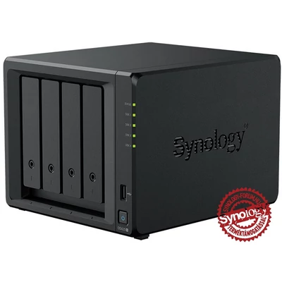 Synology NAS DS425+ (2GB) (4xHDD + 2xM.2 SSD) hálózati tárolóegység (NAS)