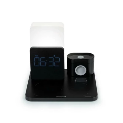 Thomson CL800I Alarm Clock and Charging Station Black hi-fi