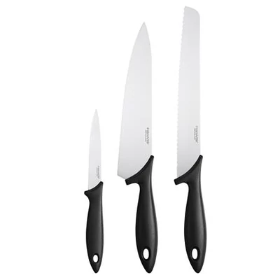 Késkészlet, kezdő, 3 darabos, FISKARS "Essential"