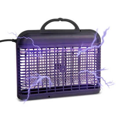 UV rovarcsapda, 230V, felakasztható, fekete