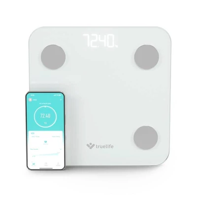 TrueLife FitScale W1 BT White Okosmérleg Fehér