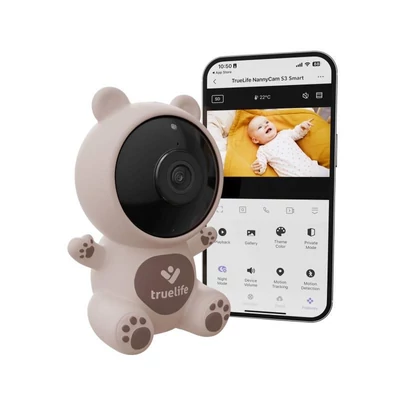 TrueLife NannyCam S3 Smart Kamerás Bébiőr