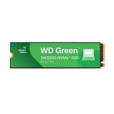 Western Digital SSD 500GB Green SN3000 NVMe M.2 2280 / M-Key / PCIe 4.0 x4