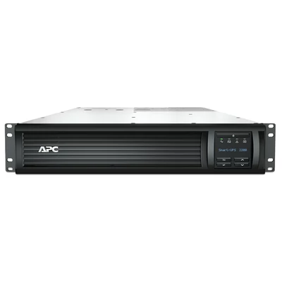 APC Smart-UPS 2200VA LCD RM 2U 230V with SmartConnect szünetmentes tápegység (UPS) Vonal interaktív 2,2 kVA 1980 W 9 AC kimenet(ek)