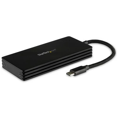 StarTech.com SM21BMU31CI3 tárolóegység burkolat Külső SSD ház Fekete M.2