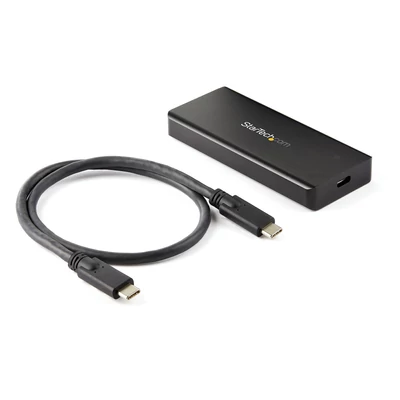StarTech.com M2E1BRU31C tárolóegység burkolat Külső SSD ház Fekete M.2