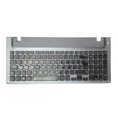 Használt notebook billentyűzet, Samsung BA59-03271Q, HU, sötétszürke-fekete