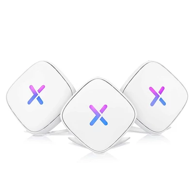 WSR30-EU0301F Multy U Whole Home Mesh WiFi System (Pack of 3), AC2100, Tri-Band WiFi AccessPoint