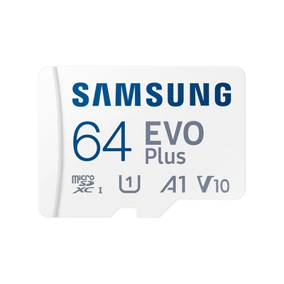 64GB SD micro EVO Plus (SDXC Class10 UHS-I) (MB-MC64SA/EU) memória kártya adapterrel