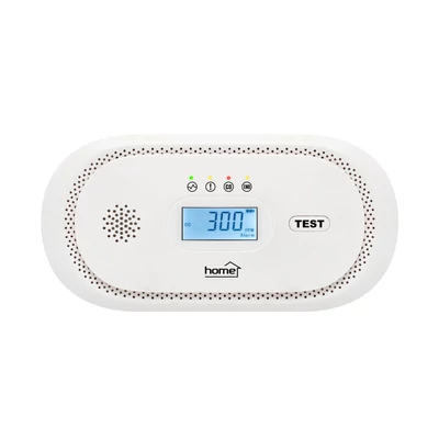 CO10LCD szén-monoxid vészjelző, LCD kijelzővel
