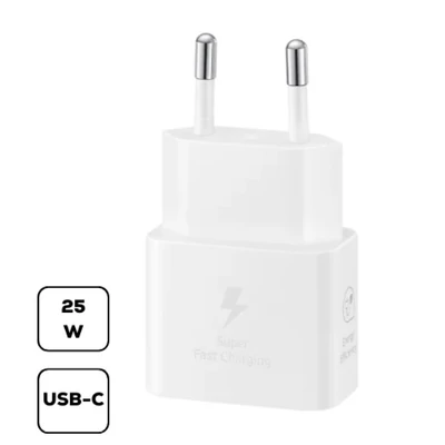 25W-os szupergyors hálózati töltő Type-C csatlakozóval EP-T2510NWEG