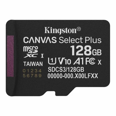 Canvas Select Plus Gen3 128GB (SDCS3/128GBSP) microSDXC memóriakártya, Class 10, UHS-I, A1, V10 