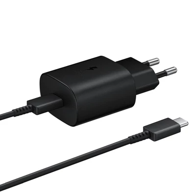 EP-TA800EBE 25W fekete hálózati adapter Type-C