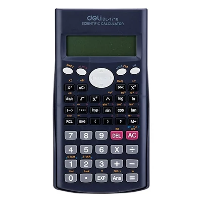Deli Core DL-1710 240 funkciós fekete tudományos számológép