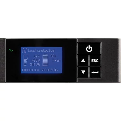 EATON 5P 850i 600W szürke rack 1U szünetmentes tápegység